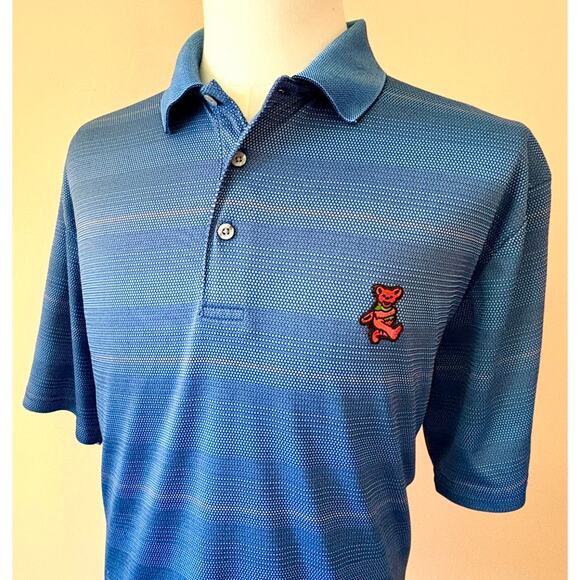 Grateful Dead Dancing Bear PGA Tour Golf Polo (XL) - Picture 3 of 6